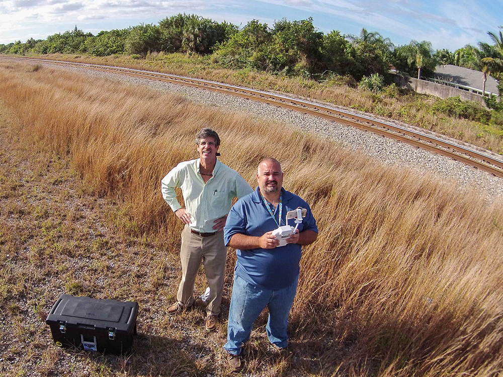 Photo of James "Jim" Stafford and Peter Gorman, PBC Photographer