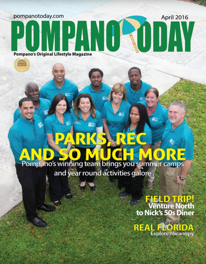April 2016 Cover Pompano Today Project